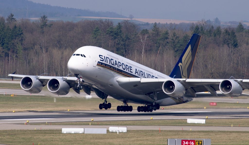 Singapore Airlines, a Star Alliance member